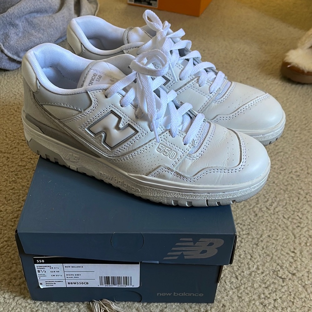 New Balance 550 All white ❤️ Women’s